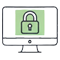 Cybersecurity icon